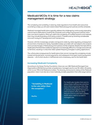 White Paper: Payment Integrity Medicaid